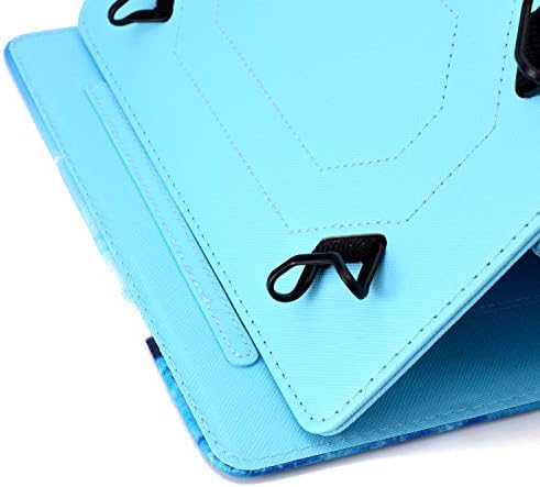 UGOcase Egyetemes 10 Tablet Esetben, PU Bőr Slim Tok Állvány Kártya Slot védőburkolat iPad 9.7/ Galaxy Tab Egy/S2/S3 9.7/