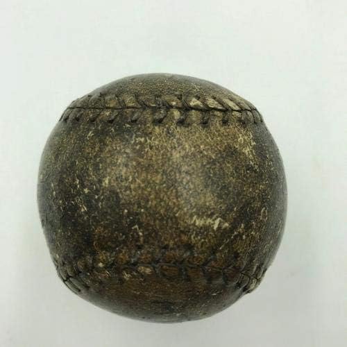 Rendkívüli Vintage Antik 1800-as Aláírt Dedikált Baseball - Dedikált Baseball