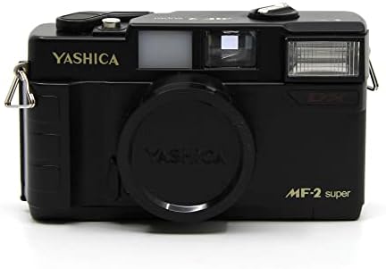 YASHICA MF-2 Super 35 mm-es Filmes Fényképezőgép 38mm f/3.8 Lencse által Kokoti (Fekete)