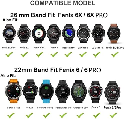 BANDKIT 20mm Gyors Illik Watchband A Garmin Fenix 6 6X 5X Pro 5 Plusz 3HR Megközelítés S60 Enduro Szilikon Karkötő Easyfit