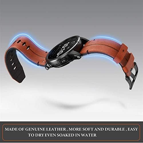 DFAMIN Valódi olasz Marhabőr Quickfit Watchband A Garmin Fenix 7 X 7 Óra Easyfit Csukló Zenekar 22 26mm Eredeti Szíjjal