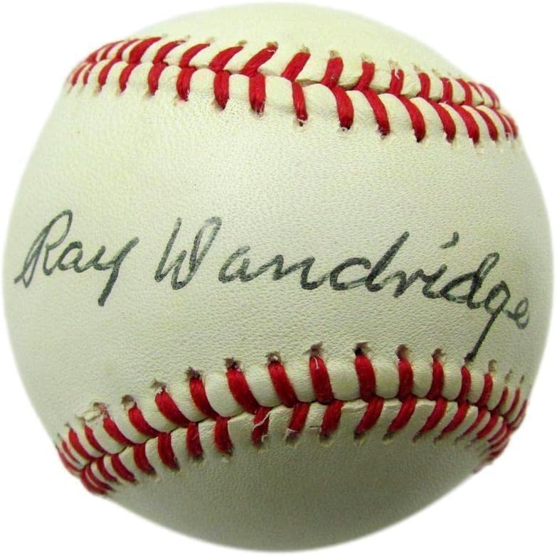 Ray Dandridge HOF Dedikált ONL Baseball Néger Liga SZÖVETSÉG - Dedikált Baseball