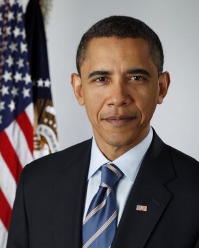 Barack Obama Hivatalos Elnöki Portré 8x10 Ezüst-Halogenid-Fotó Nyomtatás