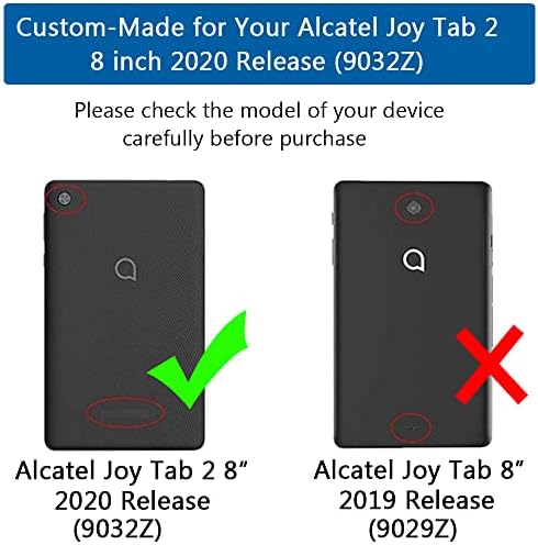 Alcatel Öröm Tab 2 Esetben Gyerekeknek 8 inch 2020-ig (Modell: 9032Z), Lainergie Könnyű Ütésálló Gyerekek Barátságos Esetben