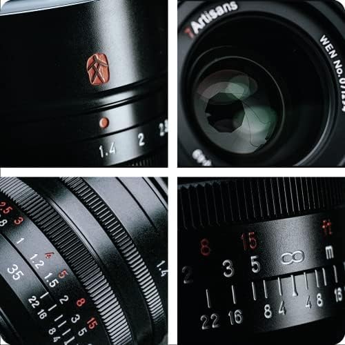 7artisans M35mm f1.4 Teljes Keret Leica M-Mount Objektív LeicaM2 M3 M 4 Leica SL, TL,tl2 típusú,Leica CL, valamint a Fujifilm