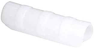 Liineparalle 50PCS Fehér Üvegházhatású Klipek Keret Cső Cső Bilincs Csatlakozó Készlet Kerti Eszköz (8 cm)