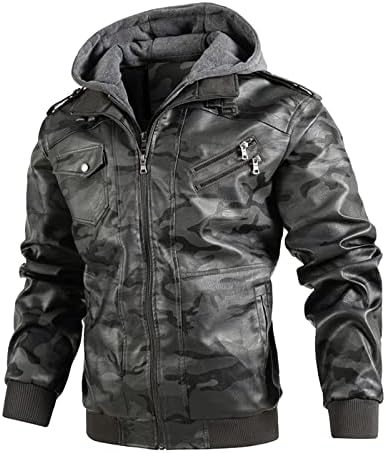 ADSSDQ Edzés Téli Hosszú Ujjú Retro Kabát Férfi Plus Size Kényelem kapucnis Pulóver Illik egyszínű Vastag