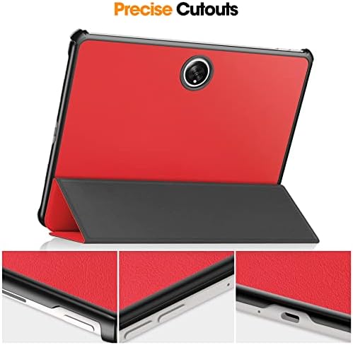 A tabletta Védő Klipek Esetében Szuper Pad 11.6 inch 2023 Tri-Fold Smart Tablet Esetben Nehéz PC Vissza Héj Vékony Esetben